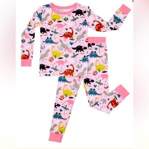 Little Sleepies Jurassic Jungle Two-Piece Pajama Set - 7/8